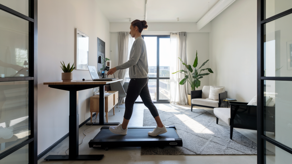 Walking pad treadmills